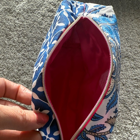 Blue Patterned Cosmetic Bags - Picture 3 of 5